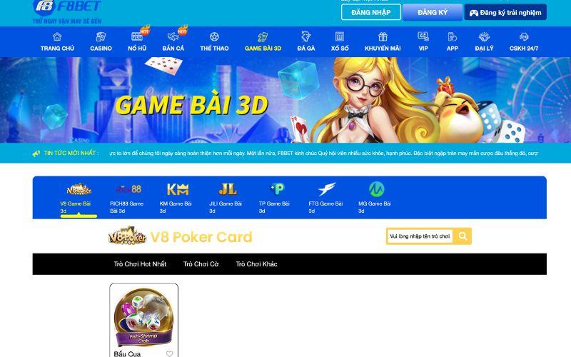 Cổng game bầu cua đổi thưởng