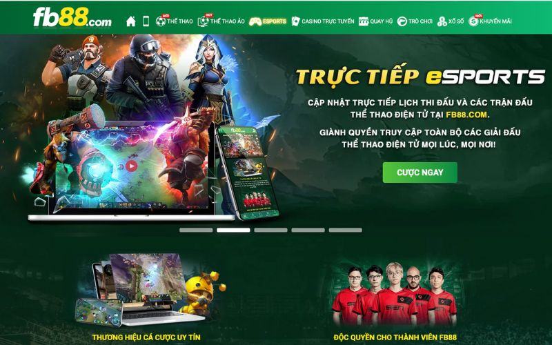 Nhà cái Esport hàng đầu Châu Âu