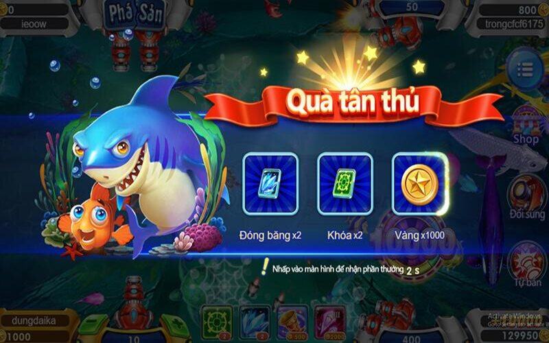 Giftcode bắn cá H5