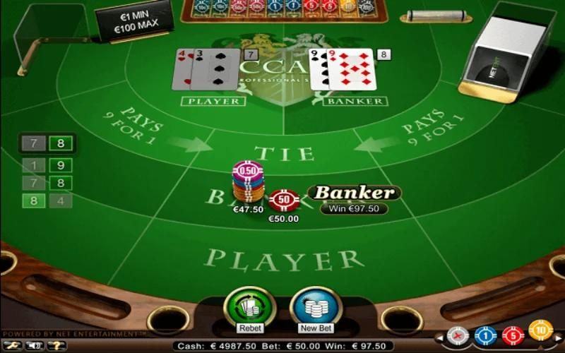 Gấp thếp Baccarat là gì