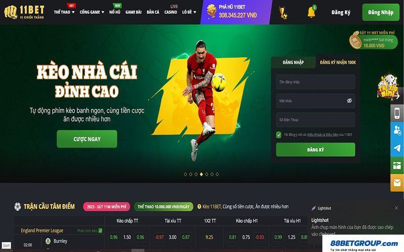 Giới thiệu nhà cái 11bet