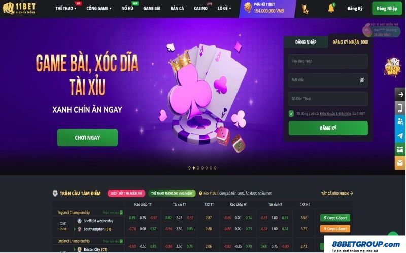 Đánh giá nhà cái 11bet