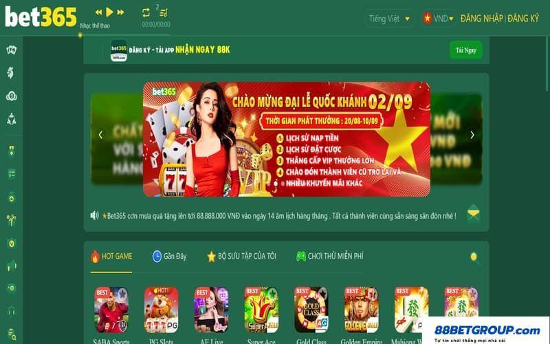 Nhà cái bet365 có uy tín không