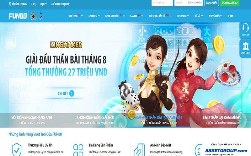 Giới thiệu nhà cái Fun88