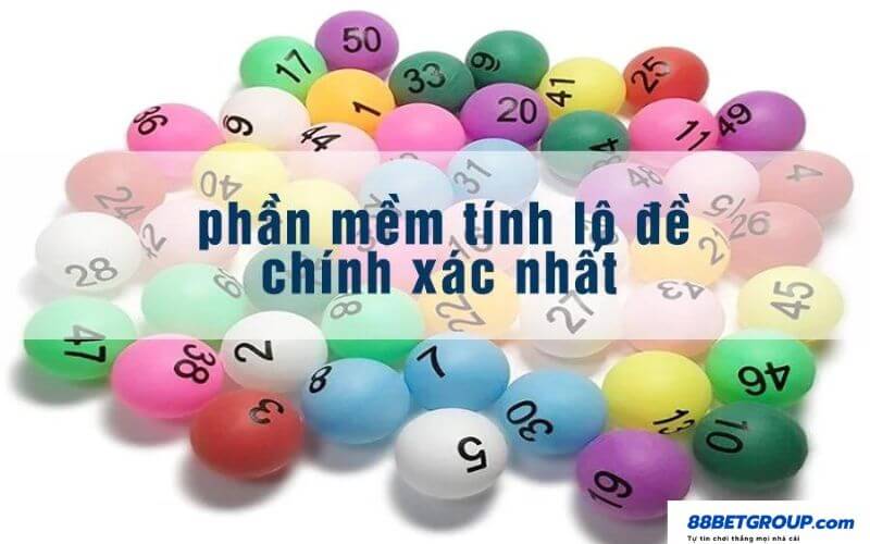 Phần mềm tính xác suất lô đề