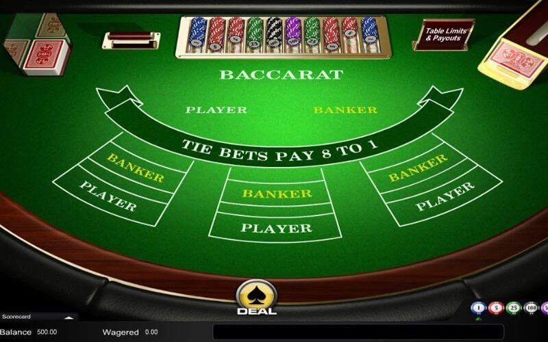 Tính xác suất Baccarat theo tỷ lệ cược